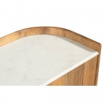 ORGANIC BITTER ΜΠΟΥΦΕΣ 4ΠΟΡΤΕΣ ΚΑΡΥΔΙ ΛΕΥΚΟ 165x45x75 c498338