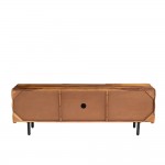CHOCOLAT TV STAND 2ΠΟΡΤΕΣ ΚΑΡΥΔΙ 162x42x54 c498339
