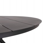 ΣΕΤ ΤΡΑΠΕΖΑΡΙΑΣ ΕΞΩΤ ΧΩΡΟΥ 5ΤΜΧ BERG HM21134 ΣΚΟΥΡΟ ΓΚΡΙ ΑΛΟΥΜΙΝΙΟ--P E RATTAN c498403