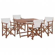 ΣΕΤ ΤΡΑΠΕΖΑΡΙΑΣ ΣΚΗΝΟΘΕΤΗ 5ΤΜΧ ΛΗΜΝΟΣ HM21135 ΟΞΙΑ ΣΕ ΚΑΡΥΔΙ--ΕΚΡΟΥ TEXTILENE c498404