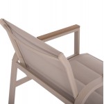 ΣΕΤ ΣΑΛΟΝΙ 4ΤΜΧ JULIETTE HM6280 04 ΚΑΠΟΥΤΣΙΝΟ ΑΛΟΥΜΙΝΙΟ-TEXTILENE--TEMPERED GLASS c498408