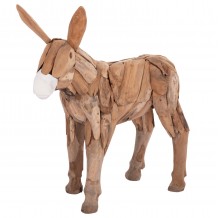 ΔΙΑΚΟΣΜΗΤΙΚΟ ΓΑΙΔΟΥΡΑΚΙ HM4387 ΑΝΑΚΥΛΩΜΕΝΟ ΞΥΛΟ ΤΕΑΚ ΣΕ ΦΥΣΙΚΟ 103x33x99 5Υεκ c498487