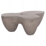 ΤΡΑΠΕΖΙ ΣΑΛΟΝΙΟΥ SALLEN HM18161 03 FIBER CEMENT ΣΕ ΓΚΡΙ--108x94x38 5Υεκ c498493
