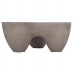ΤΡΑΠΕΖΙ ΣΑΛΟΝΙΟΥ SALLEN HM18161 03 FIBER CEMENT ΣΕ ΓΚΡΙ--108x94x38 5Υεκ c498493
