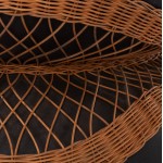 ΤΡΑΠΕΖΙ ΣΑΛΟΝΙΟΥ ΣΤΡΟΓΓΥΛΟ ANNA HM18157 01 FIBER CEMENT ΣΕ ΜΑΥΡΟ-ΦΥΣΙΚΟ RATTAN--Φ92x44 5Υεκ c498541