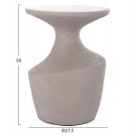 ΤΡΑΠΕΖΙ ΒΟΗΘΗΤΙΚΟ REBON HM18156 03S FIBER CEMENT ΣΕ ΓΚΡΙ--Φ27 5x50Υεκ c498542