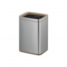 Κάδος απορριμμάτων ανοικτού τυπου 10L inox 24 5x19 5xΥ36 1cm ΕΚΟ c498550