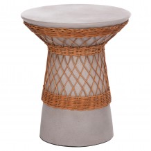 ΒΟΗΘΗΤΙΚΟ ΤΡΑΠΕΖΙ ΣΤΡΟΓΓΥΛΟ DELIA HM18167 03 FIBER CEMENT ΓΚΡΙ RATTAN Φ40x45Υεκ c498577 ΒΟΗΘΗΤΙΚΟ ΤΡΑΠΕΖΙ ΣΤΡΟΓΓΥΛΟ DELIA HM18167 03 FIBER CEMENT ΓΚΡΙ RATTAN Φ40x45Υεκ c498577