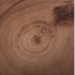 ΤΡΑΠΕΖΙ ΒΟΗΘΗΤΙΚΟ PUFFAT HM18172 02 FIBER CEMENT ΛΕΥΚΟ- ΞΥΛΟ TEAK TOP Φ45x46Υεκ c498591
