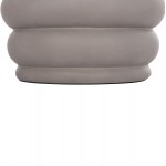 ΤΡΑΠΕΖΙ ΒΟΗΘΗΤΙΚΟ PUFFAT HM18172 03 FIBER CEMENT ΓΚΡΙ- ΞΥΛΟ TEAK TOP Φ45x46Υεκ c498592