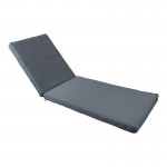 Μαξιλάρι Vertian pakoworld textilene σε ανθρακί απόχρωση 194x58x7εκ c498604