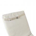 Μαξιλάρι Vertian pakoworld textilene σε μπεζ απόχρωση 194x58x10εκ c498606