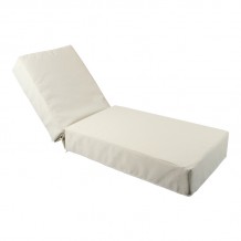 Μαξιλάρι Vertian pakoworld textilene σε μπεζ απόχρωση 194x58x20εκ c498613