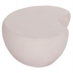 ΤΡΑΠΕΖΙ ΣΑΛΟΝΙΟΥ GERSON HM18151 02L FIBER CEMENT ΣΕ ΛΕΥΚΟ--122x78 5x40Υεκ c498642