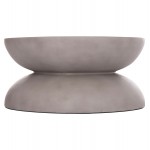 ΤΡΑΠΕΖΙ ΣΑΛΟΝΙΟΥ ANNA HM18158 03 FIBER CEMENT ΣΕ ΓΚΡΙ--Φ92x44 5Υεκ c498644
