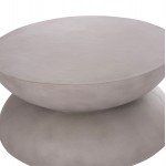 ΤΡΑΠΕΖΙ ΣΑΛΟΝΙΟΥ ANNA HM18158 03 FIBER CEMENT ΣΕ ΓΚΡΙ--Φ92x44 5Υεκ c498644