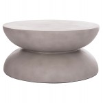 ΤΡΑΠΕΖΙ ΣΑΛΟΝΙΟΥ ANNA HM18158 03 FIBER CEMENT ΣΕ ΓΚΡΙ--Φ92x44 5Υεκ c498644