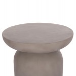 ΒΟΗΘΗΤΙΚΟ ΤΡΑΠΕΖΙ ANNA HM18160 03 FIBER CEMENT ΣΕ ΓΚΡΙ--Φ60x76Υεκ c499157