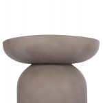 ΒΟΗΘΗΤΙΚΟ ΤΡΑΠΕΖΙ ANNA HM18160 03 FIBER CEMENT ΣΕ ΓΚΡΙ--Φ60x76Υεκ c499157