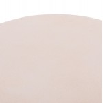 ΤΡΑΠΕΖΙ ΣΑΛΟΝΙΟΥ ΣΤΡΟΓΓΥΛΟ ALLAN HM18162 02 FIBER CEMENT ΣΕ ΛΕΥΚΟ--Φ92x49Υεκ c499158