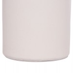 ΒΟΗΘΗΤΙΚΟ ΤΡΑΠΕΖΙ TRED T HM18169 02 FIBER CEMENT ΛΕΥΚΟ-ΦΥΣΙΚΟ RATTAN--Φ40x61Υεκ c499161