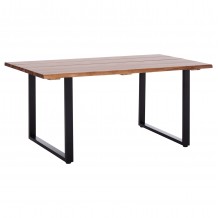 ΤΡΑΠΕΖΙ ΤΡΑΠΕΖΑΡΙΑΣ FRIGGO HM6297 01 ΞΥΛΟ ΑΚΑΚΙΑΣ--ΠΟΔΙΑ ΜΕΤΑΛΛΙΚΑ 160x80x77Υεκ c499541