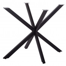 ΒΑΣΗ ΤΡΑΠΕΖΙΟΥ ΜΑΥΡΗ ΜΕΤΑΛΛΙΚΗ ΧΙΑΣΤΙ HM6255 ΓΙΑ ΕΠΙΦΑΝΕΙΑ 120Χ80εκ c499543