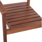 ΠΟΛΥΘΡΟΝΑ KEMPO HM6358 ΞΥΛΟ TEAK ΣΕ ΦΥΣΙΚΟ--58x58 5x88Υεκ c499613