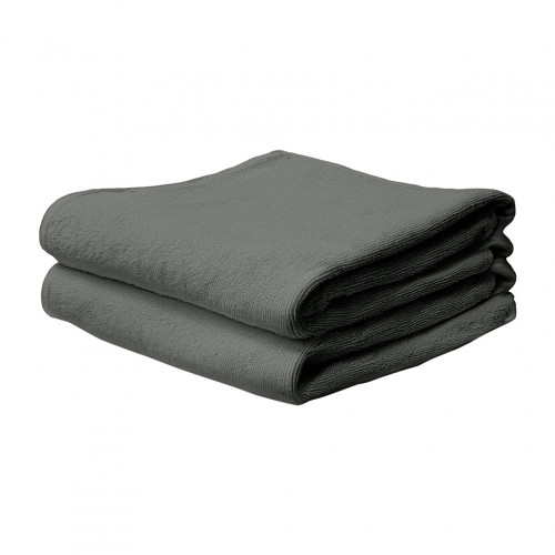 Πετσέτα πισίνας 100 Cotton πενιέ μονόκλωνη 16 1 80x160cm 460gr m2 γκρι Reactive Fragente - Σετ 6 c499626