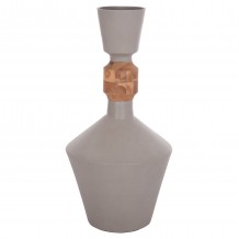 ΔΙΑΚΟΣΜΗΤΙΚΟ ΒΑΖΟ ΔΑΠΕΔΟΥ NEBULA HM4661 03 FIBER CEMENT ΓΚΡΙ--ΞΥΛΟ ΤΕΑΚ Φ60x115Υεκ c499702