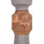 ΔΙΑΚΟΣΜΗΤΙΚΟ ΒΑΖΟ ΔΑΠΕΔΟΥ NEBULA HM4661 03 FIBER CEMENT ΓΚΡΙ--ΞΥΛΟ ΤΕΑΚ Φ60x115Υεκ c499702