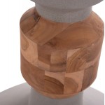 ΔΙΑΚΟΣΜΗΤΙΚΟ ΒΑΖΟ ΔΑΠΕΔΟΥ NEBULA HM4661 03 FIBER CEMENT ΓΚΡΙ--ΞΥΛΟ ΤΕΑΚ Φ60x115Υεκ c499702