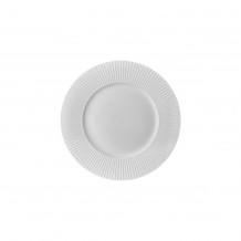 Πιάτο πορσελάνης ρηχό 21 6cm Σειρά Chef Art No2 λευκό ματ παγετού Prego - Σετ 4 c499725