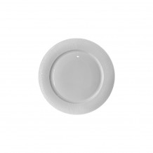 Πιάτο πορσελάνης ρηχό 21 5cm Σειρά Pandoro λευκό Prego - Σετ 4 c499731