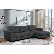 BANCO Καναπές Σαλονιού - Καθιστικού Γωνία Αναστρέψιμος Ύφασμα Γκρι c499755 BANCO Καναπές Σαλονιού - Καθιστικού Γωνία Αναστρέψιμος Ύφασμα Γκρι c499755