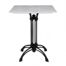 ΤΡΑΠΕΖΙ Sintered Stone-Μαντέμι Τετράνυχο Επιφάνεια 11mm Απόχρωση White Marble c499788