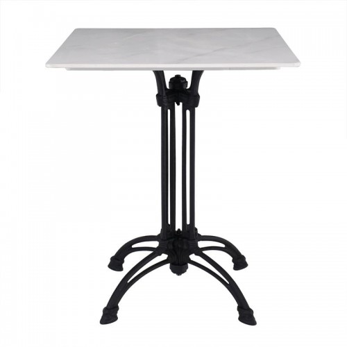 ΤΡΑΠΕΖΙ Sintered Stone-Μαντέμι Τετράνυχο Επιφάνεια 11mm Απόχρωση White Marble c499788