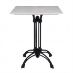 ΤΡΑΠΕΖΙ Sintered Stone-Μαντέμι Τετράνυχο Επιφάνεια 11mm Απόχρωση White Marble c499788