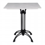 ΤΡΑΠΕΖΙ Sintered Stone-Μαντέμι Τετράνυχο Επιφάνεια 11mm Απόχρωση White Marble c499789