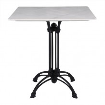 ΤΡΑΠΕΖΙ Sintered Stone-Μαντέμι Τετράνυχο Επιφάνεια 11mm Απόχρωση White Marble c499789