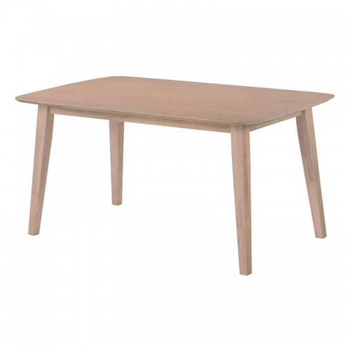 DOM Τραπέζι Τραπεζαρίας Mdf Απόχρωση Oak c499791