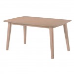 DOM Τραπέζι Τραπεζαρίας Mdf Απόχρωση Oak c499791