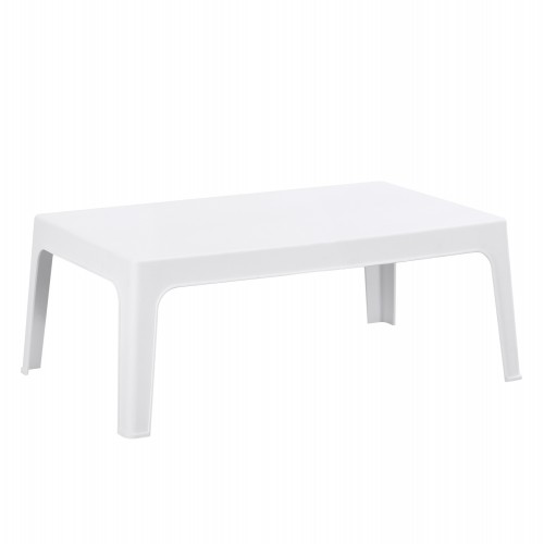 ΤΡΑΠΕΖΑΚΙ ΟΡΘΟΓΩΝΙΟ SLEEK HM6367 01 ΠΟΛΥΠΡΟΠΥΛΕΝΙΟ ΣΕ ΛΕΥΚΟ 99x59 5x39 5Υεκ c499828