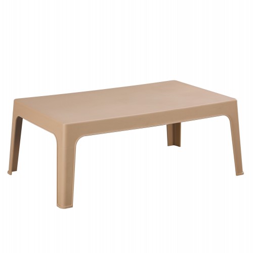 ΤΡΑΠΕΖΑΚΙ ΟΡΘΟΓΩΝΙΟ SLEEK HM6367 03 ΠΟΛΥΠΡΟΠΥΛΕΝΙΟ ΚΑΠΟΥΤΣΙΝΟ 99x59 5x39 5Υεκ c499831