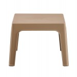 ΤΡΑΠΕΖΑΚΙ ΤΕΤΡΑΓΩΝΟ SLEEK HM6371 03 ΠΟΛΥΠΡΟΠΥΛΕΝΙΟ ΣΕ ΚΑΠΟΥΤΣΙΝΟ 49 5x49 5x40Υεκ c499832