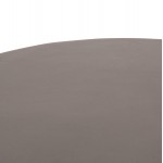 ΤΡΑΠΕΖΙ ΣΑΛΟΝΙΟΥ ΣΤΡΟΓΓΥΛΟ ALLAN HM18162 03 FIBER CEMENT ΣΕ ΓΚΡΙ--Φ92x49Υεκ c499875
