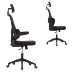 ΚΑΡΕΚΛΑ ΓΡΑΦΕΙΟΥ BASTON HM18236 01 ΜΑΥΡΟ MESH PP ΣΚΕΛΕΤΟΣ 64x60x117-127Υεκ c499884