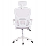 ΚΑΡΕΚΛΑ ΓΡΑΦΕΙΟΥ BASTON HM18236 03 ΓΚΡΙ MESH ΛΕΥΚΟΣ PP ΣΚΕΛΕΤΟΣ 64x60x127Υεκ c499886