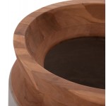 ΔΙΑΚΟΣΜΗΤΙΚΟ ΒΑΖΟ ΔΑΠΕΔΟΥ LINTER HM4662 03L FIBER CEMENT ΓΚΡΙ--ΞΥΛΟ ΤΕΑΚ Φ41x47Υ c499922