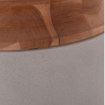 ΔΙΑΚΟΣΜΗΤΙΚΟ ΒΑΖΟ ΔΑΠΕΔΟΥ LINTER HM4662 03L FIBER CEMENT ΓΚΡΙ--ΞΥΛΟ ΤΕΑΚ Φ41x47Υ c499922